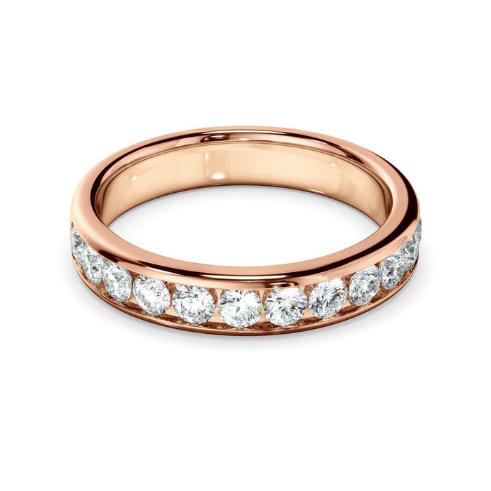 Diamond Channel Set Wedding Ring