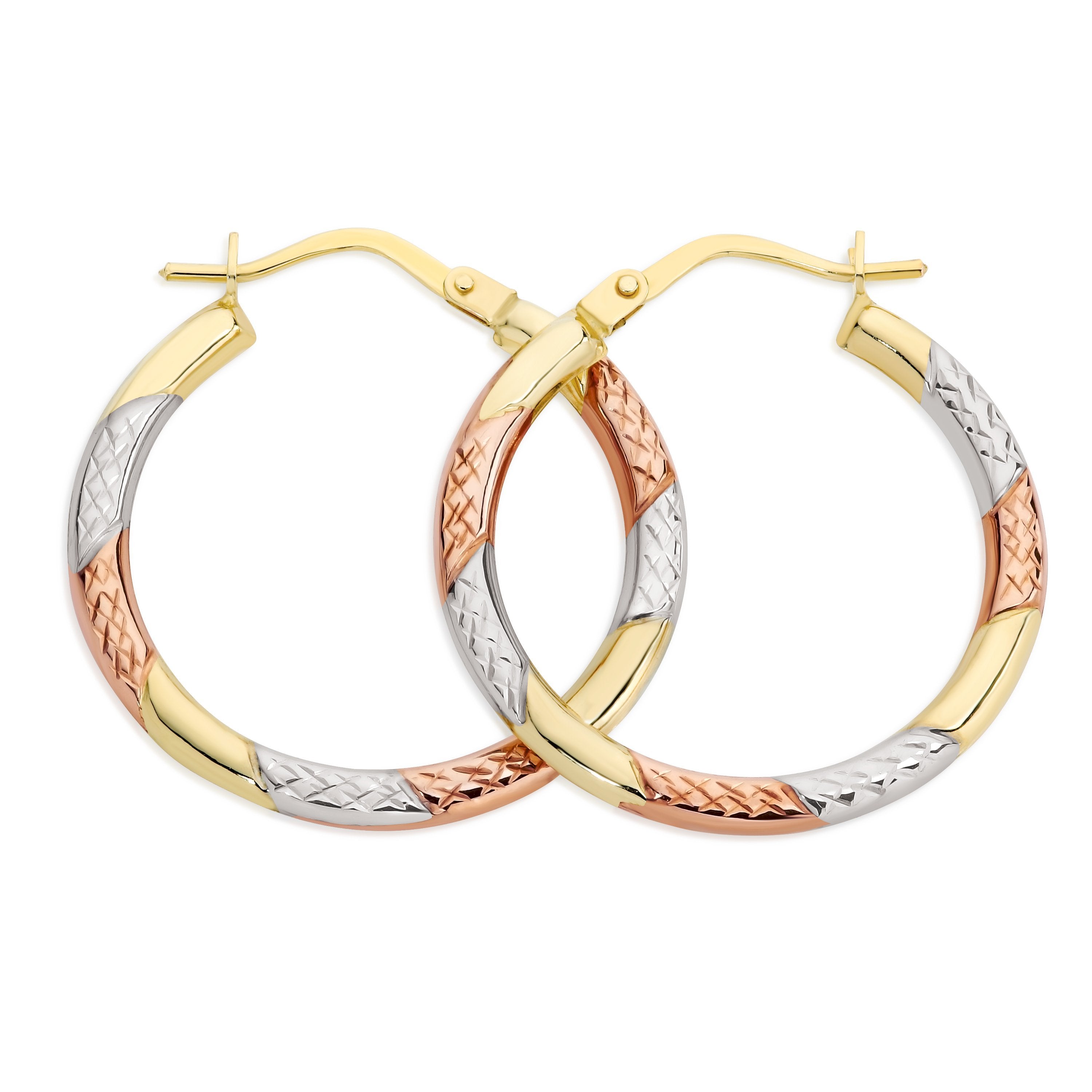 9ct gold online hoops