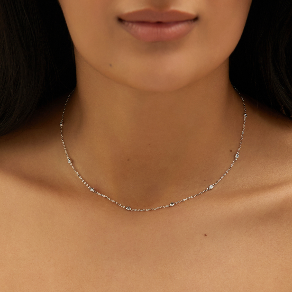 EL&RO Helie Necklace Silver